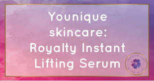 younique royalty instant lifting serum