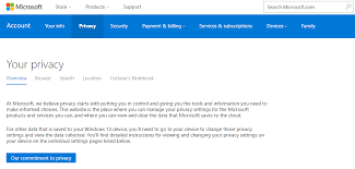 Account balance, unused reward points and microsoft certification, including passed exams and associated transcripts. How To Delete Your Windows 10 Account History Manage Privacy