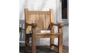 teak garden arm chair 1 seat extra