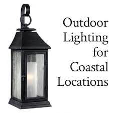 outdoor lighting for coastal locations