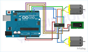 with arduino and l293d motor driver ic