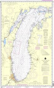 Noaa Chart 14901 Lake Michigan Mercator Projection