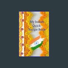 my indian quick recipe book paperback
