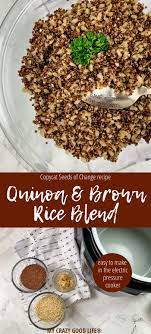 brown rice and quinoa recipe my crazy