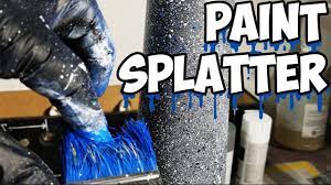 garage floor paint splatter tumbler