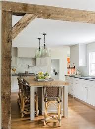 10 charming kitchens with wood beams