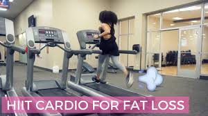 hiit cardio routine at the gym