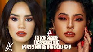 becky g salvaje makeup tutorial