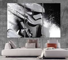 stormtrooper armor star wars canvas art