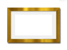 gold photo frame psd template psdgraphics