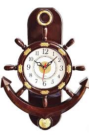 Sound Pendulum Clock Brown
