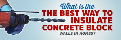 Insulate Concrete Block Walls In Homes