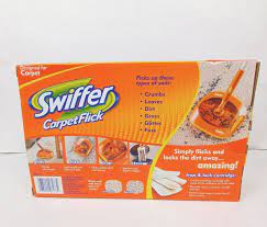 swiffer carpet flick starter kit carpet sweeper