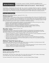 Cover Letter Example For Charge Nurse New Icu Nursing Resume Samples