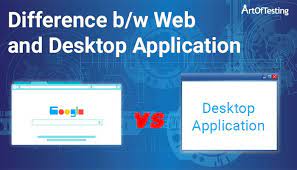 web and desktop applications