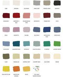 Annie Sloan Chalk Paint Colors Chalk