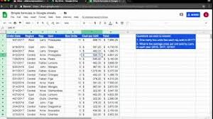 pivot tables in google spreadsheets