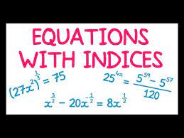 Equations With Indices