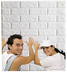 Arthome White Brick 3d Wall Panels L
