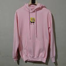 Spongebob squarepants x timberland hoodie. Hoodie H M Spongebob Pink Full Label Tag Price Shopee Indonesia