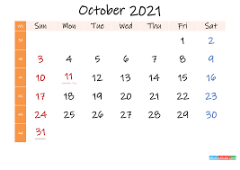 Please select your options to create a calendar. Free October 2021 Monthly Calendar Template Word Template No If21m418 Free Printable Calendars