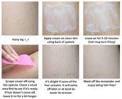 veet hair removal gel cream how to use