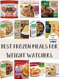 best frozen meals for weight watchers