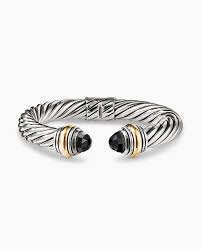 clic cable bracelet in sterling