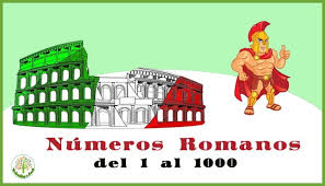 romanos del 1 al 1000 para copiar