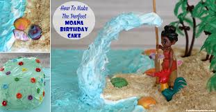 How To Make The Perfect Moana Birthday Cake - Fun Money Mom