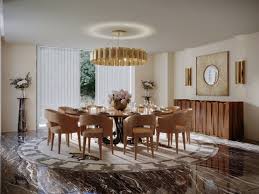 modern dining room decor elegant