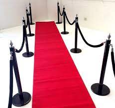 red runner carpet 5m for hire