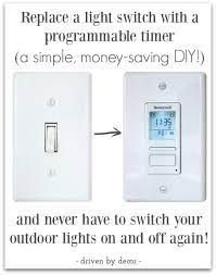Timer That Turns Outdoor Lights