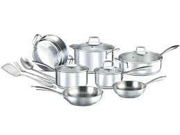 Stainless Steel Setapak All Clad Set Costco Cookware Canada