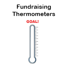 fundraising thermometer templates for