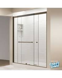frameless byp shower door