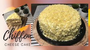 chiffon cheesecake recipe soft and