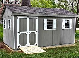 12 20 Gable Storage Shed Plans