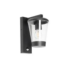 Outdoor Wall Lamp Black Ip44 With