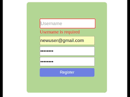 form validation with javascript on