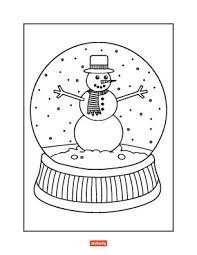 Snowy day coloring pages are a fun way for kids of all ages to develop creativity, focus, motor skills and color recognition. 35 Christmas Coloring Pages For Kids Shutterfly