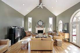 Vaulted Ceiling Living Room