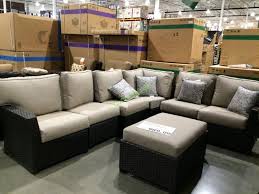 Pacific Casual 7pc Woven Sectional