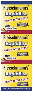 Fleischmann's Rapid Rise Highly Active Yeast, For ... - Amazon.com