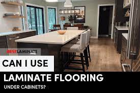 can i use laminate flooring under cabinets