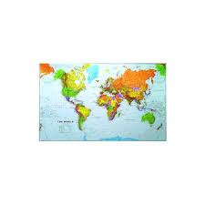 1 20 Million World Wall Map Laminated