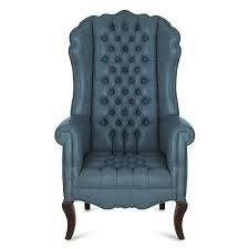 Yaheetech faux leather armchair pu leather arm chair accent chair contemporary wingback chair living room chair reading chair for living room bedroom dining room brown. Buy Ariel Leather Chair Dark Teal Haute House Home