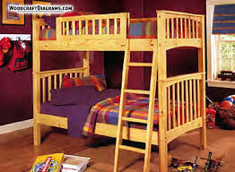 diy twin bunk bed plans and blueprints