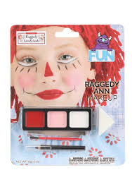 raggedy ann makeup set