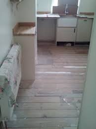 tiling dipped wooden suspended floor